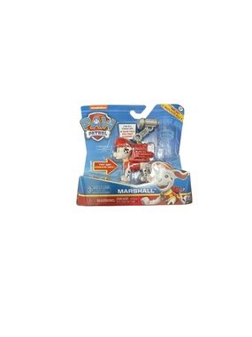 Paw Patrol Marshall Rescue Figure - Red, White & Silver